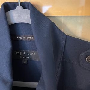 rag & bone Military Style Blouse